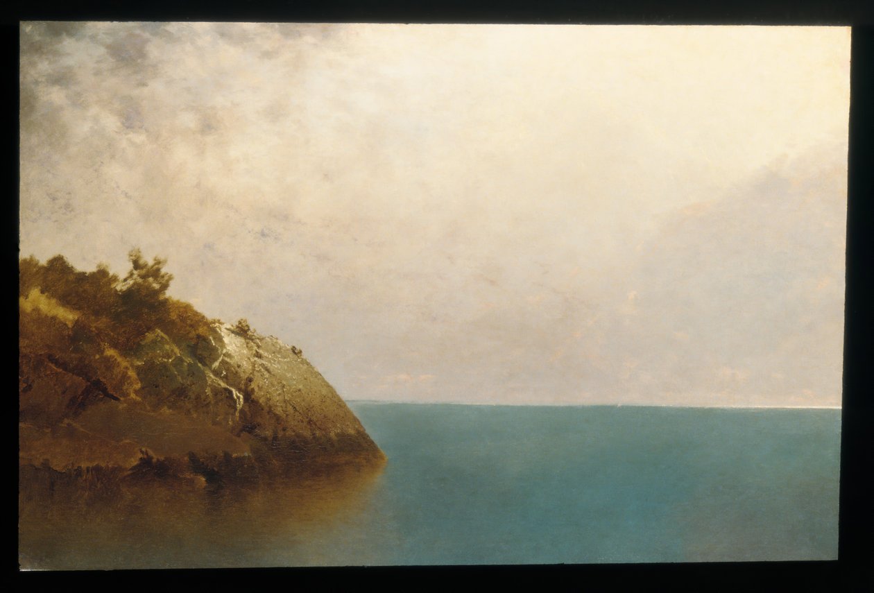 Een Mistige Lucht door John Frederick Kensett