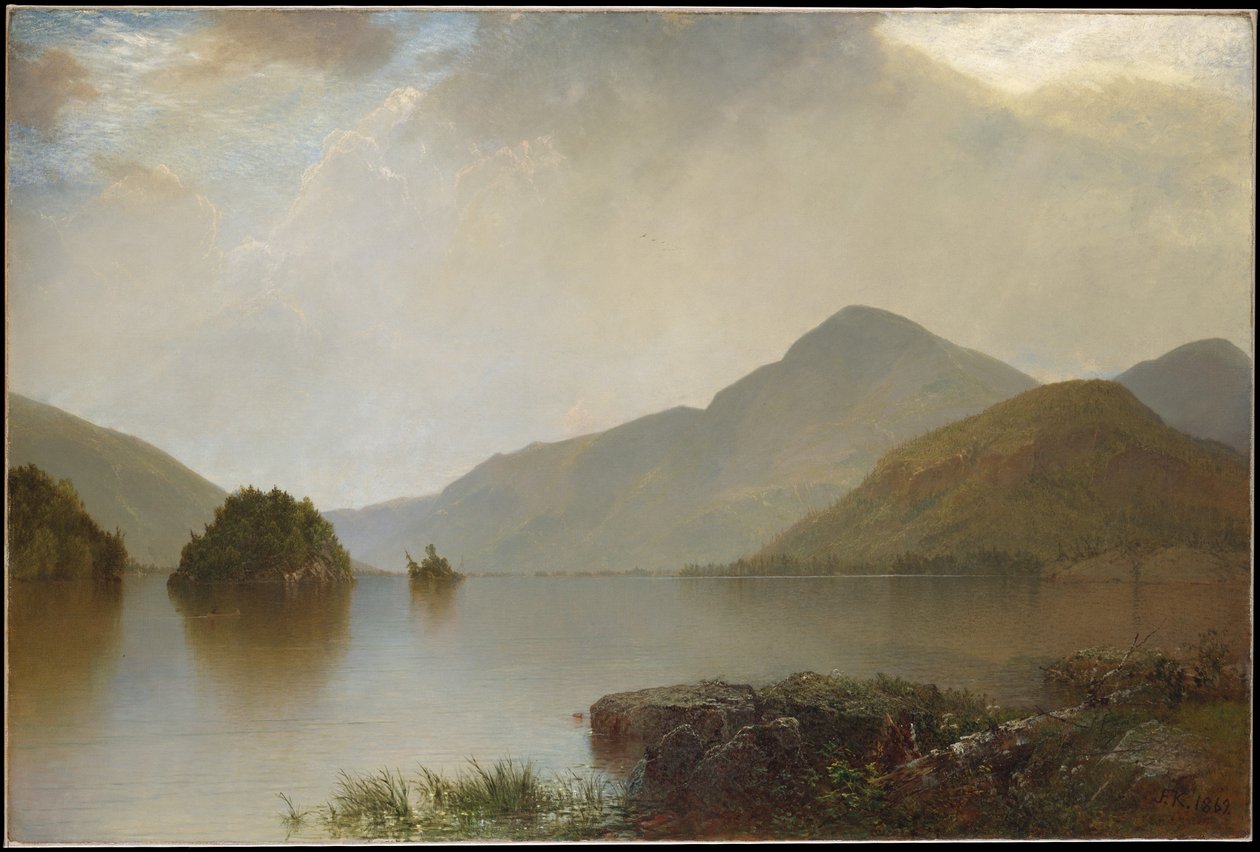 Lake George door John Frederick Kensett