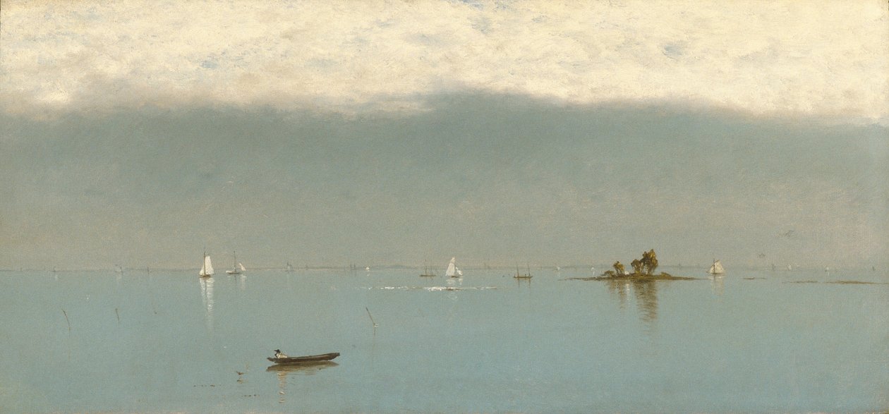 Het voorbijgaan van de storm, 1872 door John Frederick Kensett