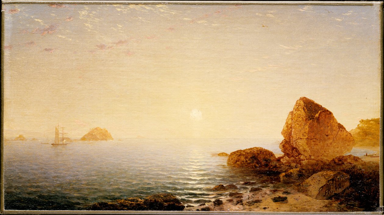 Seascape door John Frederick Kensett