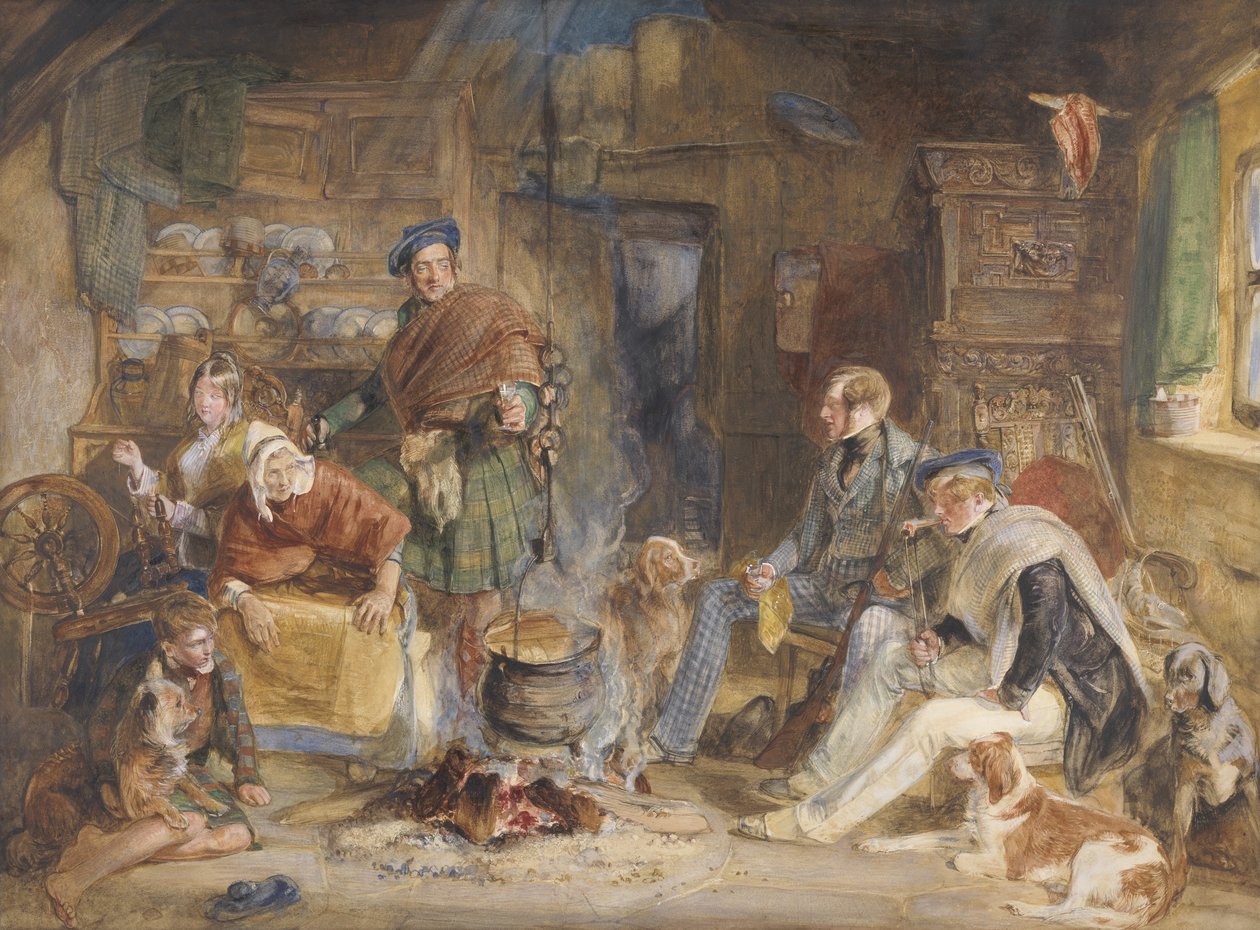 Hooglandse gastvrijheid door John Frederick Lewis