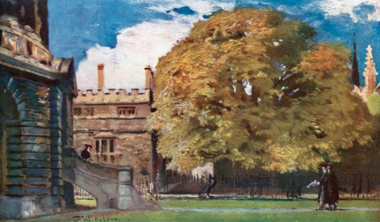 De boom van bisschop Heber (kleurenlitho) door John Fulleylove