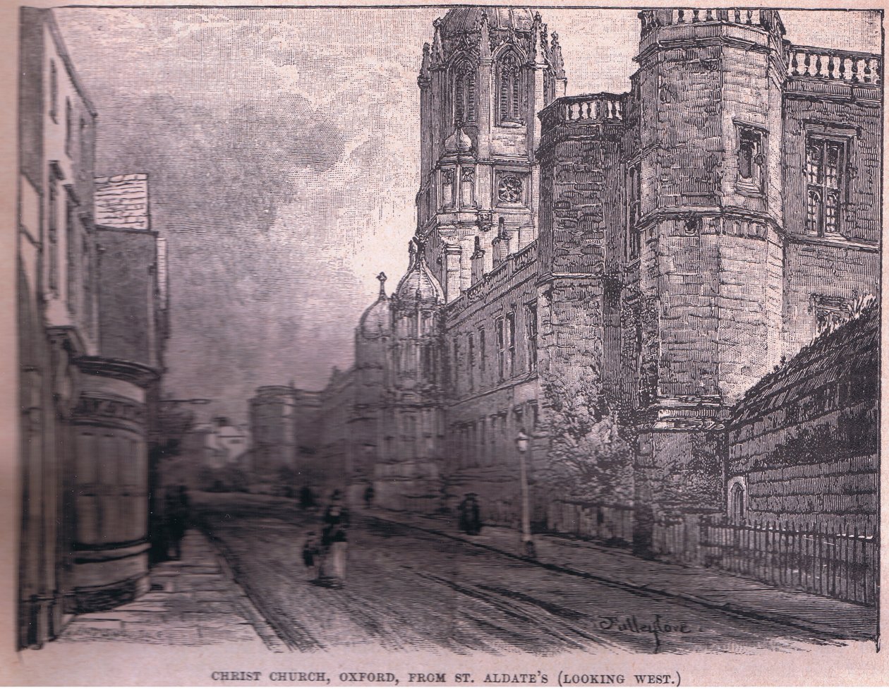 Christchurch, Oxford, vanaf St Aldate