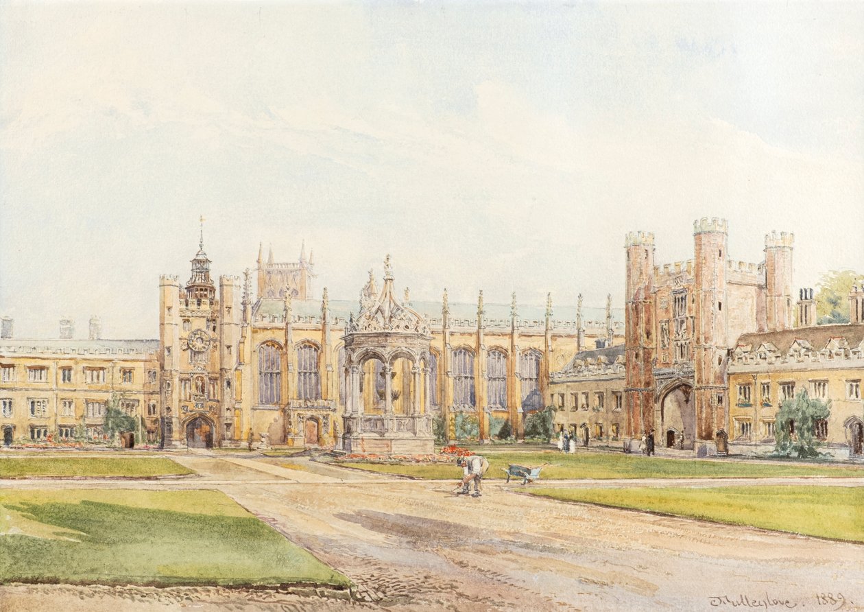 Grote Hof, Trinity College door John Fulleylove
