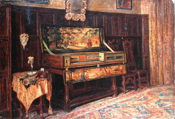 Interieur scène door John Fulleylove