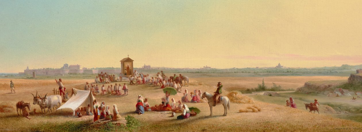 Misviering op de Campagna 1878 door John Gadsby Chapman