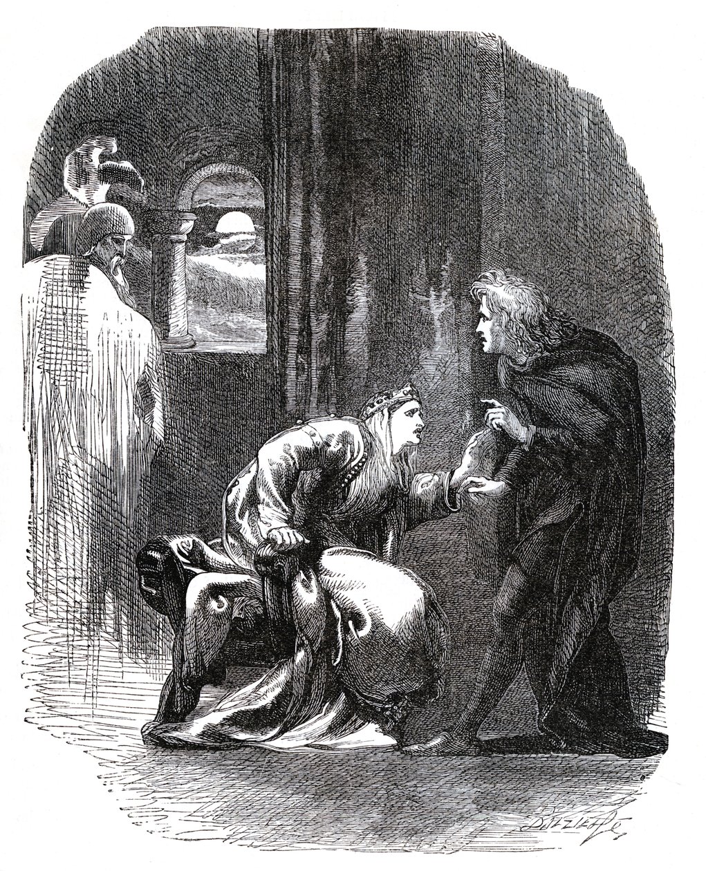 Hamlet door William Shakespeare door John Gilbert