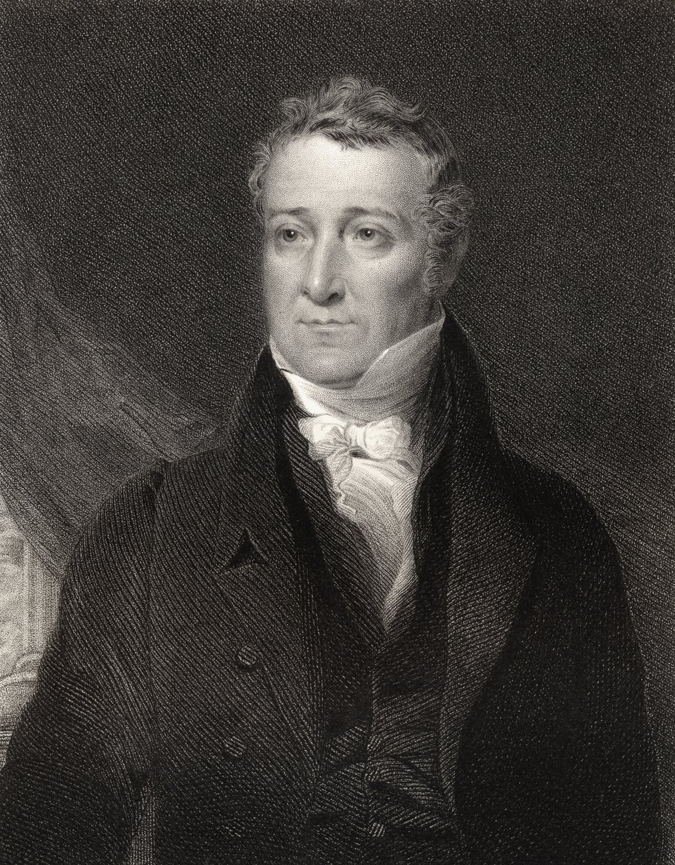 William Huskisson, gegraveerd door John Cochran, uit 