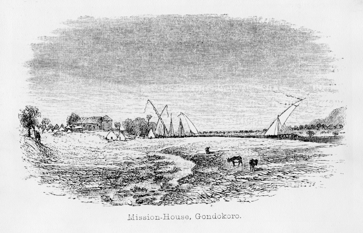 Missiehuis, Gondokoro, uit 
