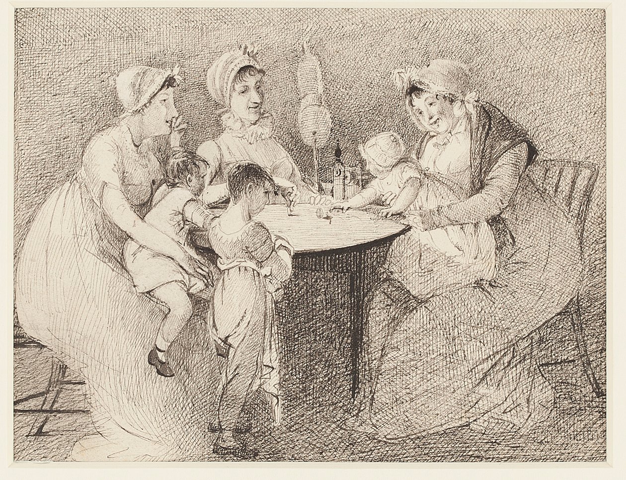 Een kinderspinspel, 1807 door John Harden