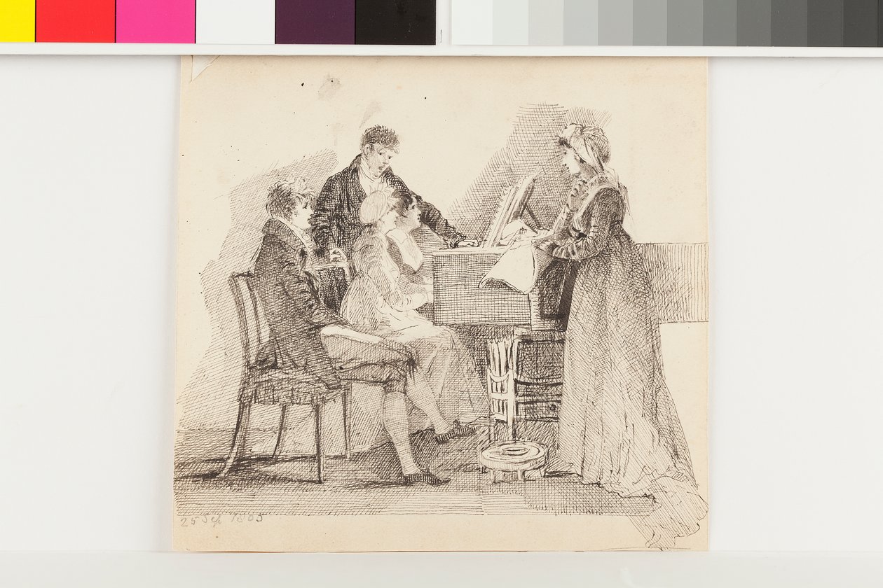 Het Concert, 25 september 1805 door John Harden