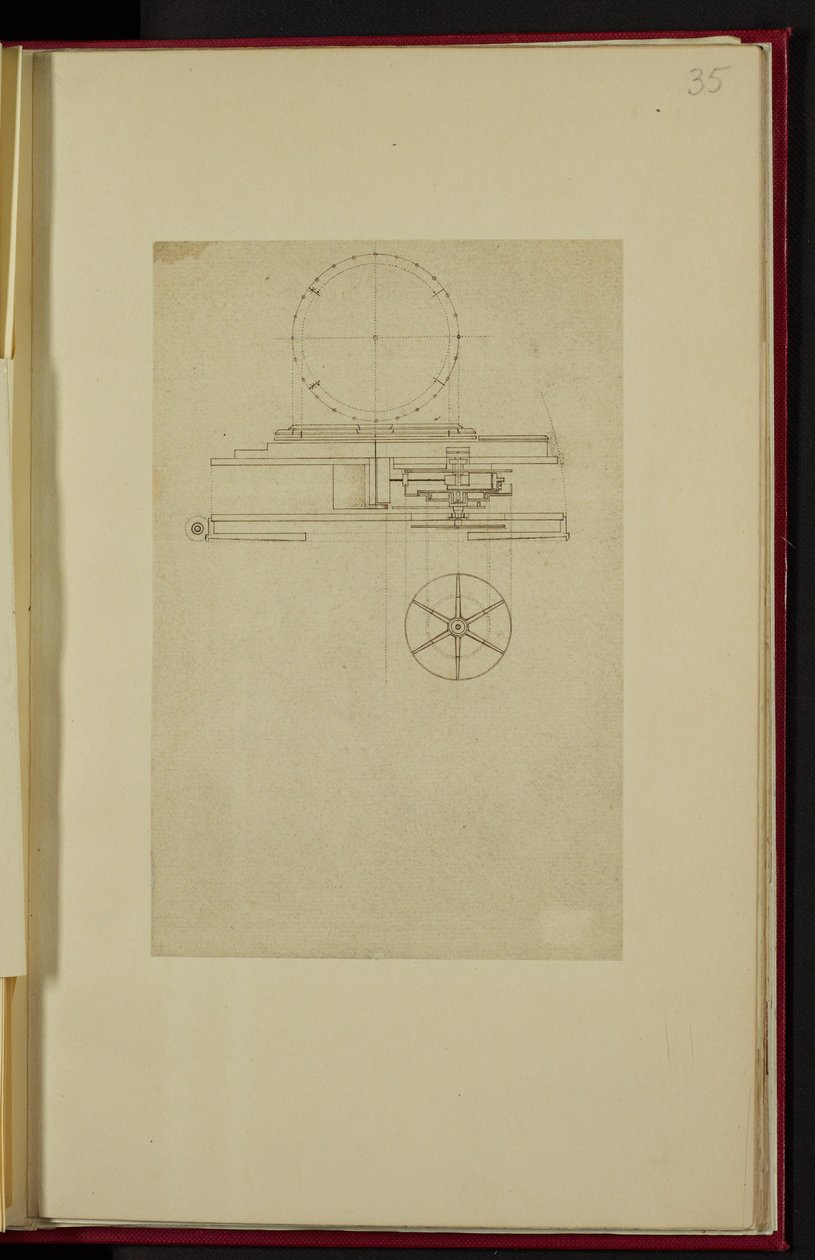 Tekeningen voor de MSS door John Harrison