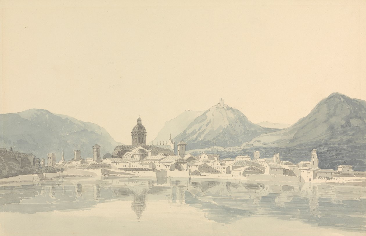 Como Vanaf de Overkant van het Meer door John Henderson