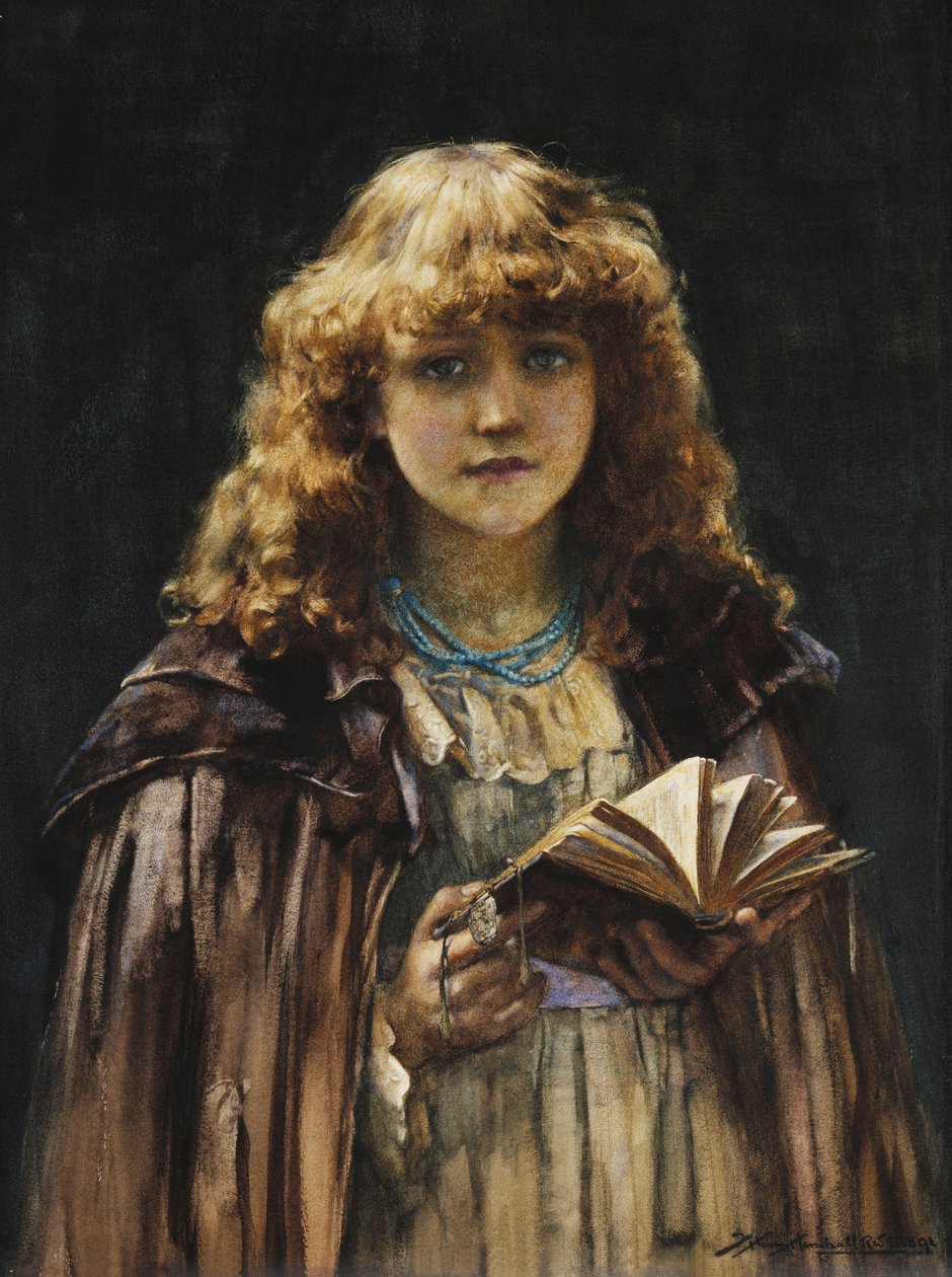 Een Glimp van Licht, 1891 door John Henry Henshall