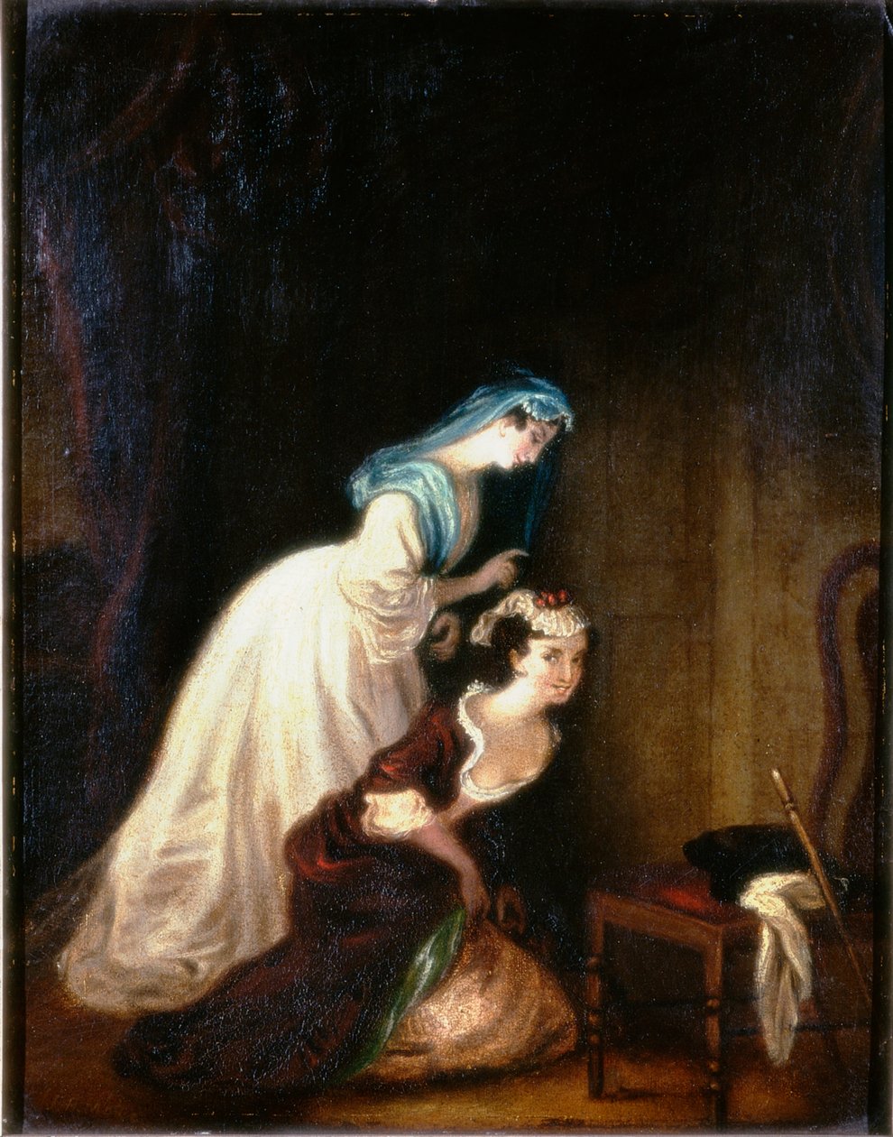 De Luisteraars, c.1835-47 door John Henry Mole