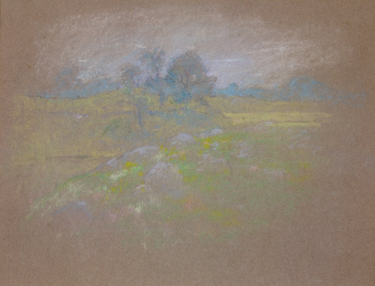 Kastanjes door John Henry Twachtman