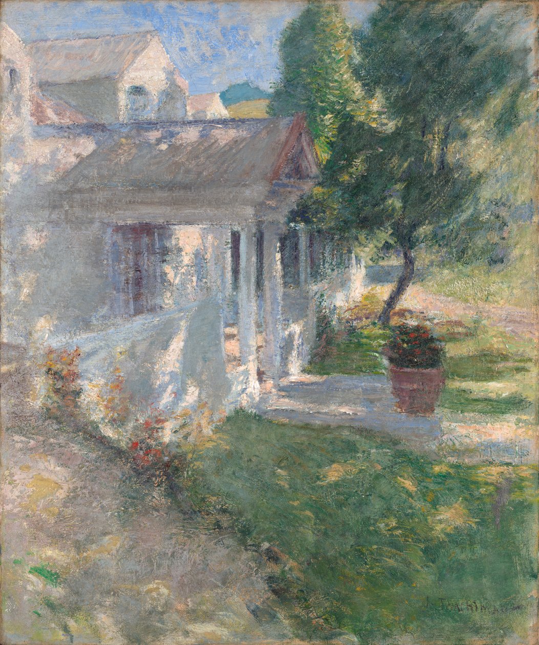 Mijn Huis door John Henry Twachtman