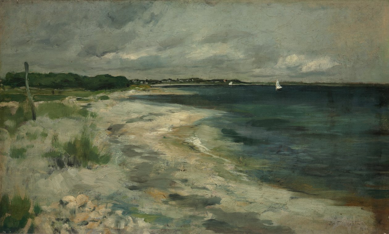 Onweerswolken door John Henry Twachtman