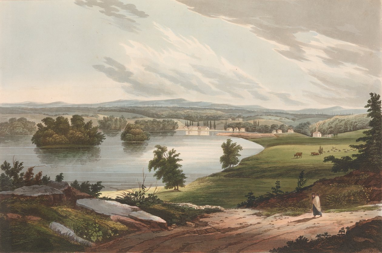 Fort Edward No. 10 van The Hudson River Portfolio door John Hill
