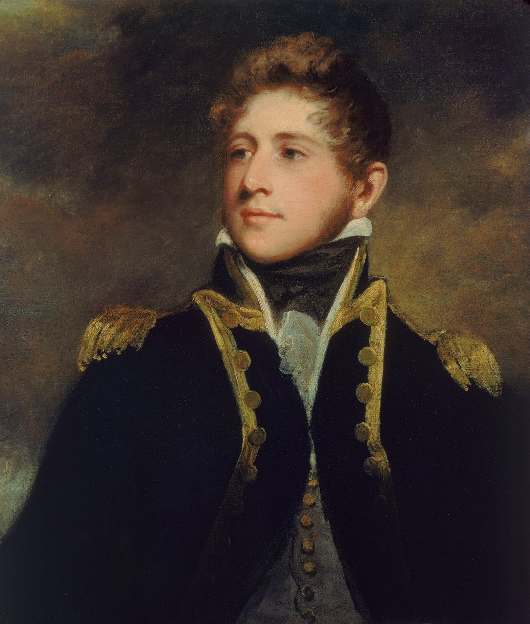 Kapitein Peter Parker (1785-1814), c.1808-10 door John Hoppner