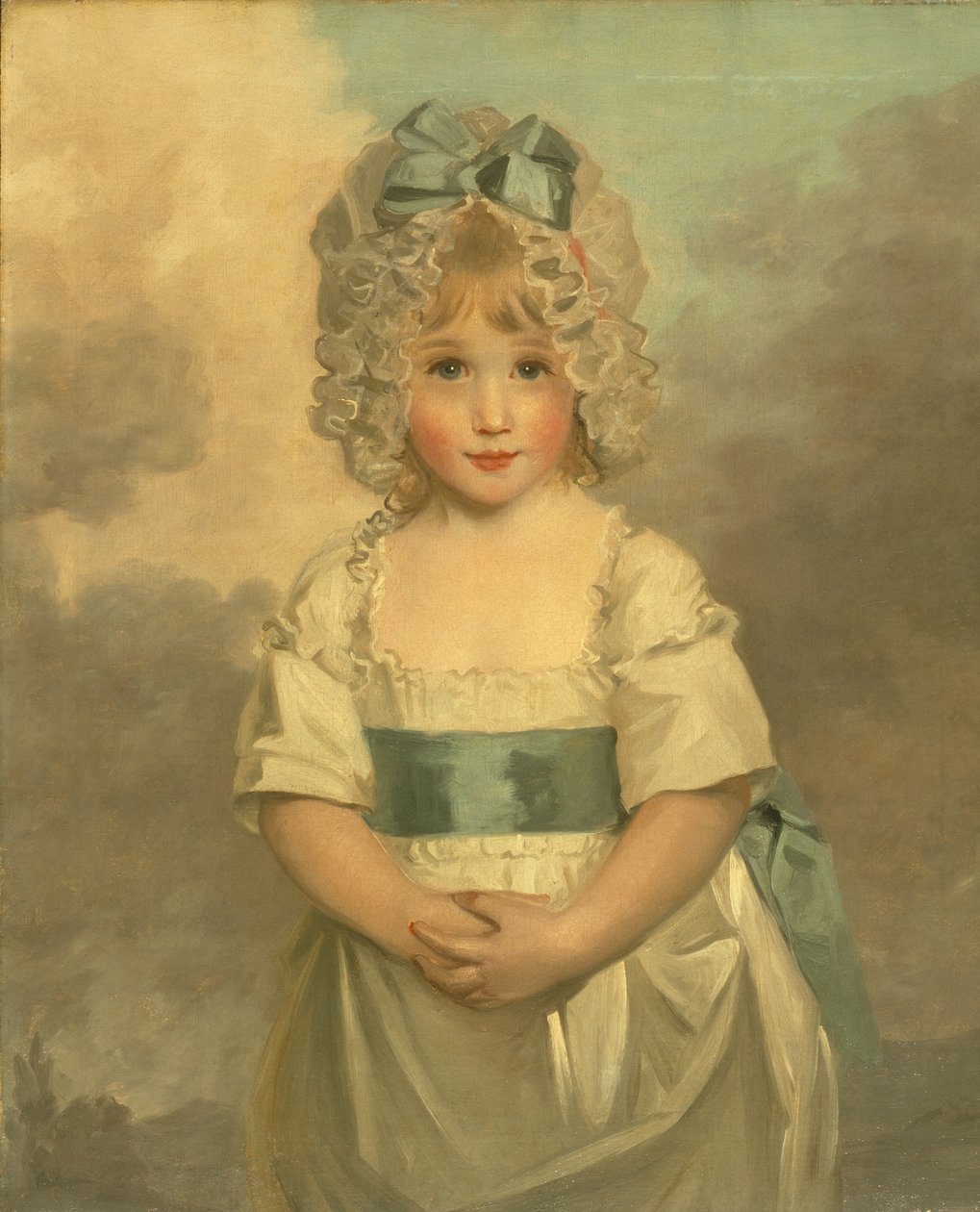 Juffrouw Charlotte Papendick als kind door John Hoppner