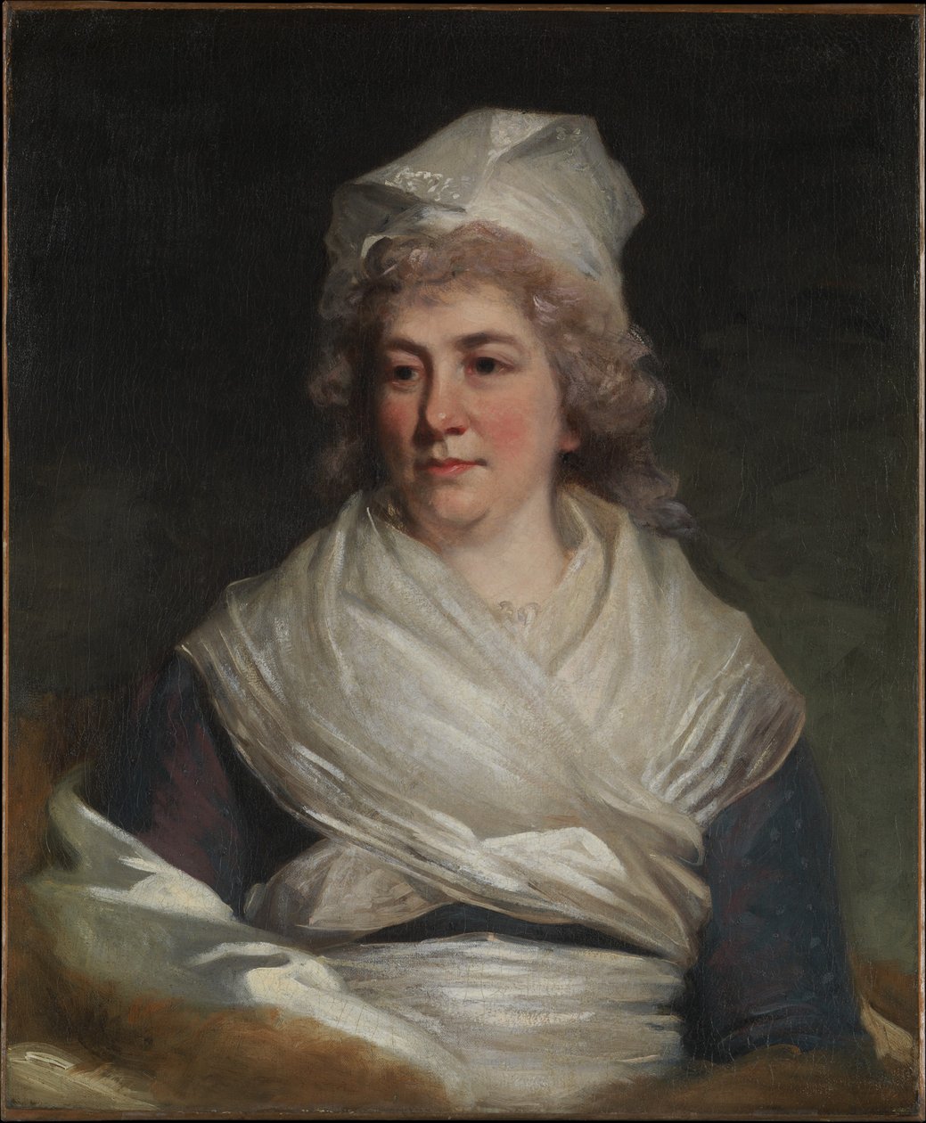 Mevrouw Richard Bache (Sarah Franklin, 1743-1808) door John Hoppner