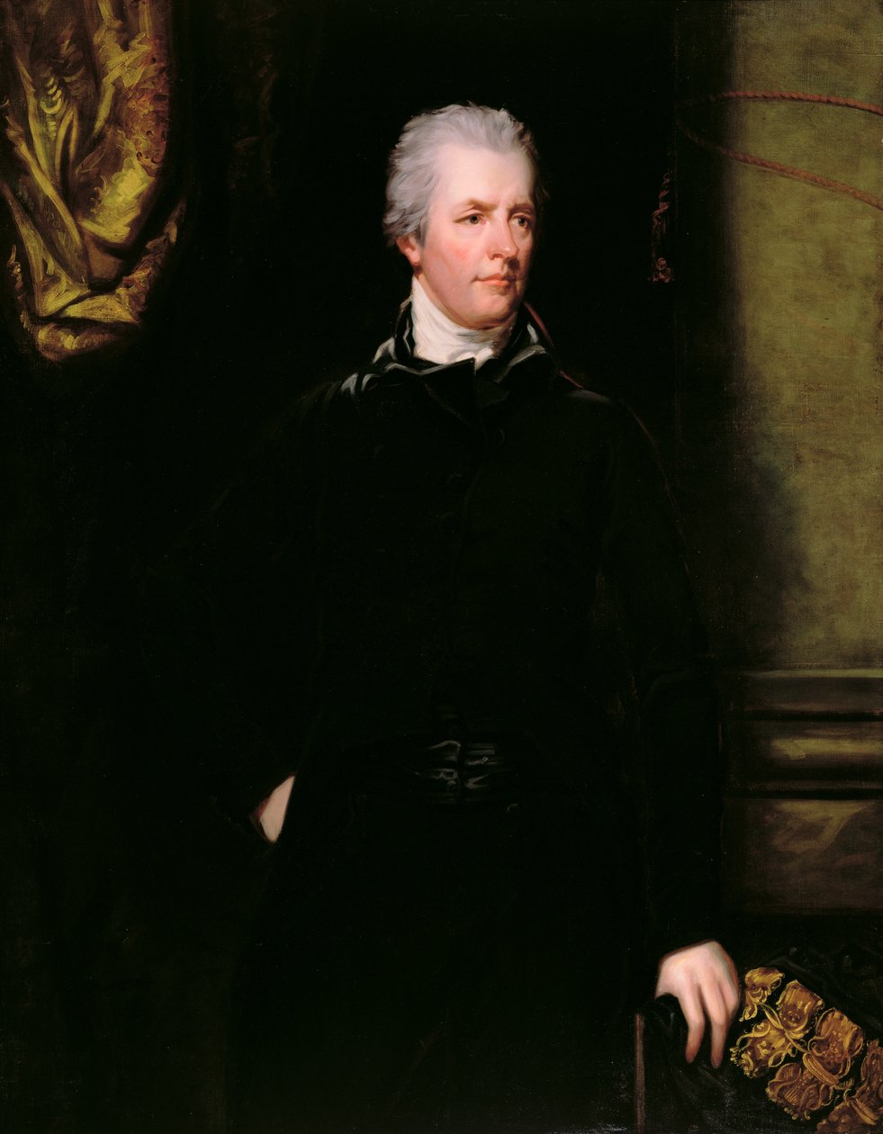 Portret van William Pitt de Jongere (1759-1806) door John Hoppner