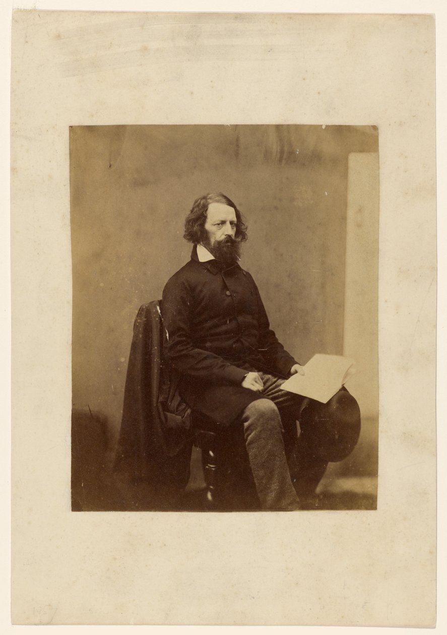 [Alfred, Lord Tennyson] door John Jabez Edwin Mayall