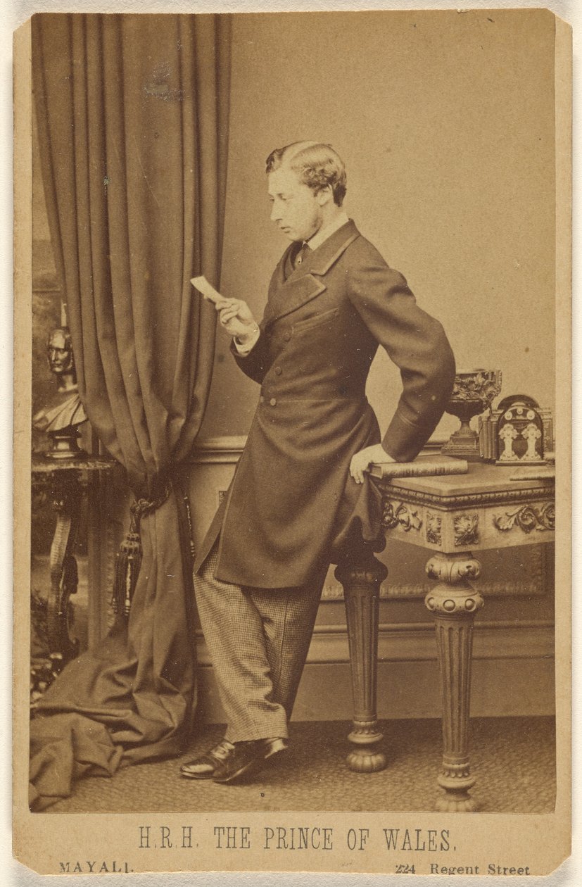 Z.K.H. de Prins van Wales. door John Jabez Edwin Mayall