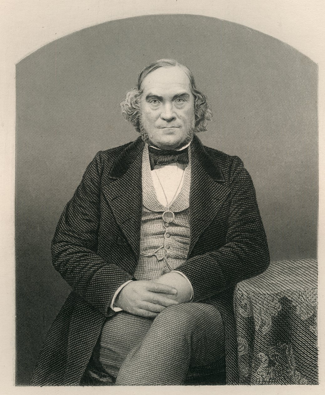 James Wilson, gegraveerd door D.J. Pound van een foto, uit 