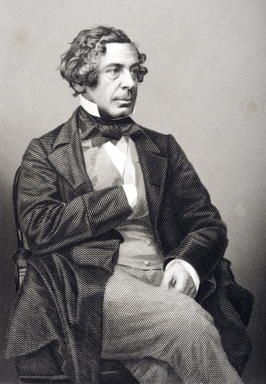 Samuel Warren (1807-77) gegraveerd door D.J. Pound van een foto, uit 
