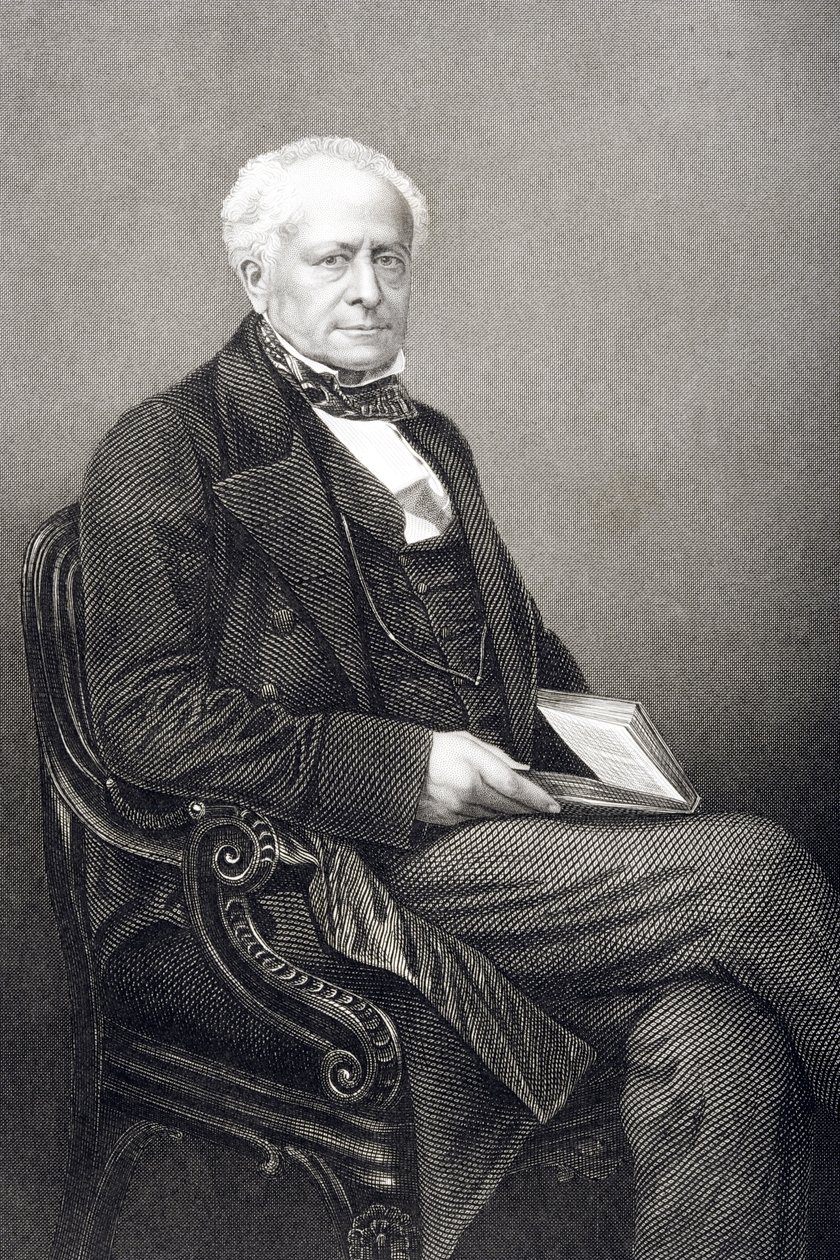 Sir Fitzroy Kelly (gegraveerd door D.J. Pound) uit 