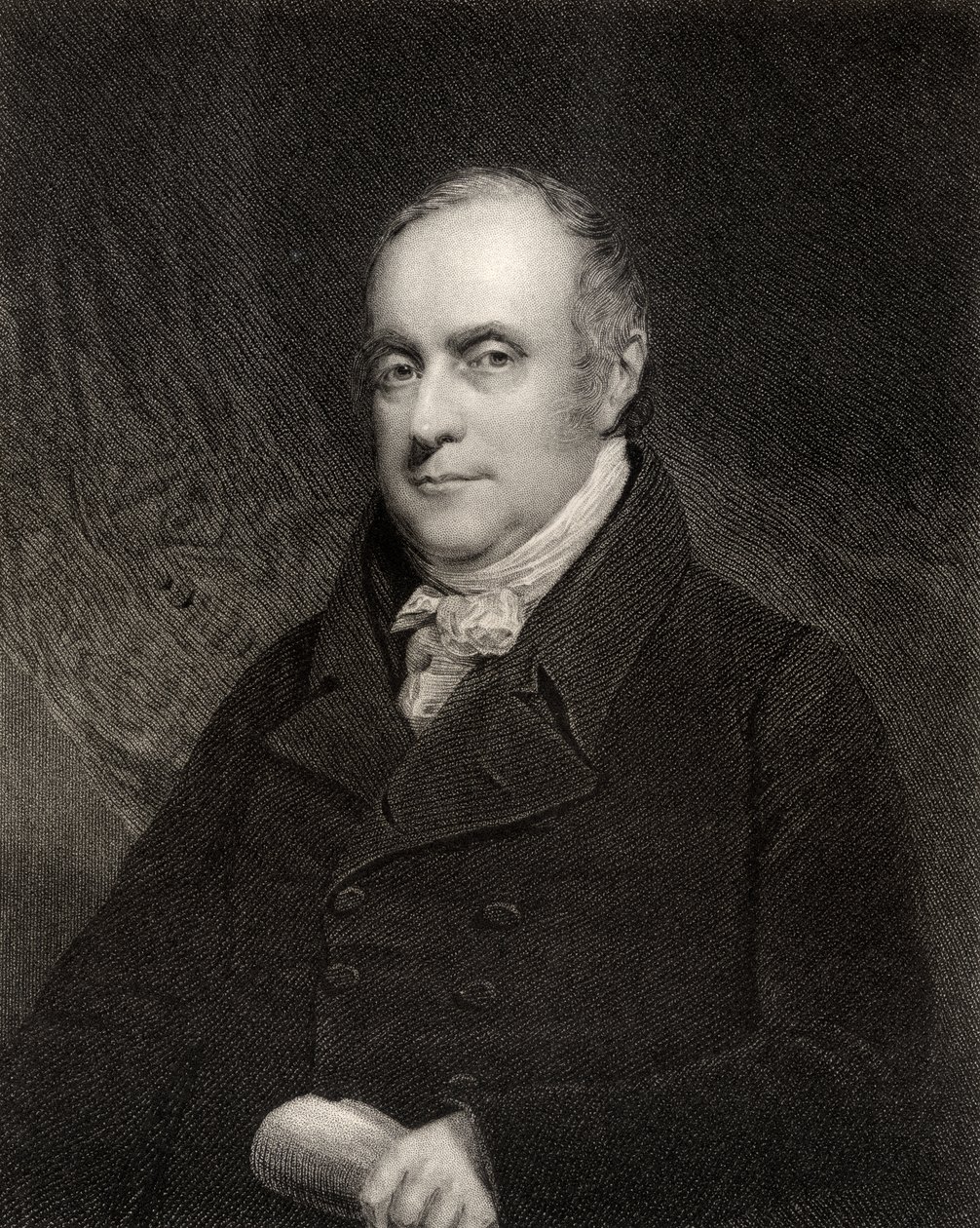 Sir Benjamin Hobhouse, 1e Baronet, gegraveerd door John Cochran, uit 