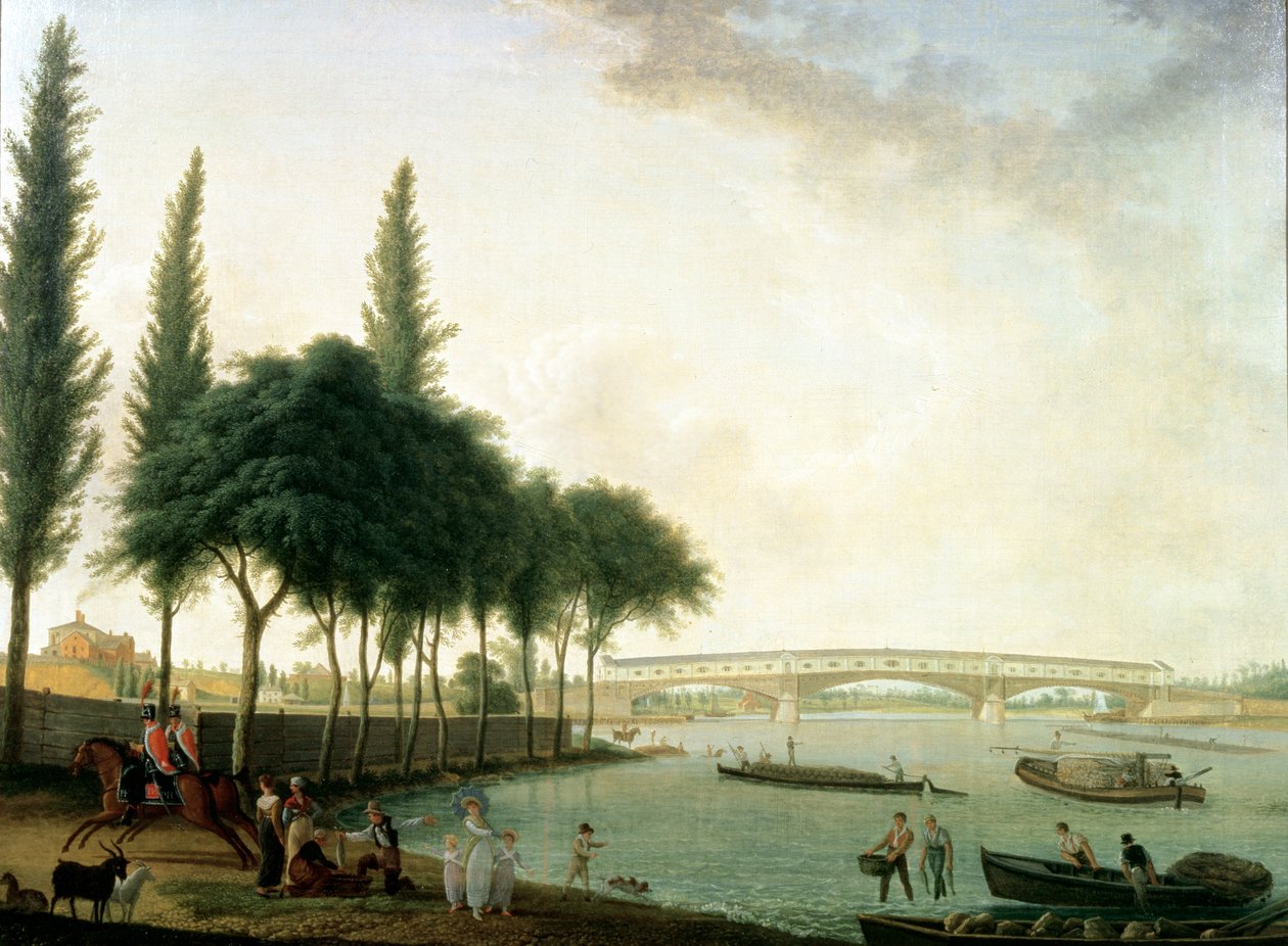 Market Street-brug door John James Barralet