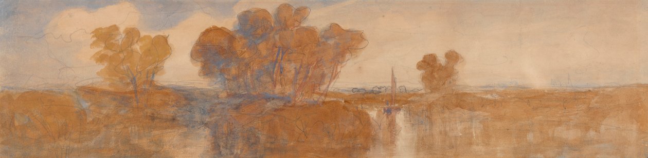 Een verre blik op Norwich door John Joseph Cotman