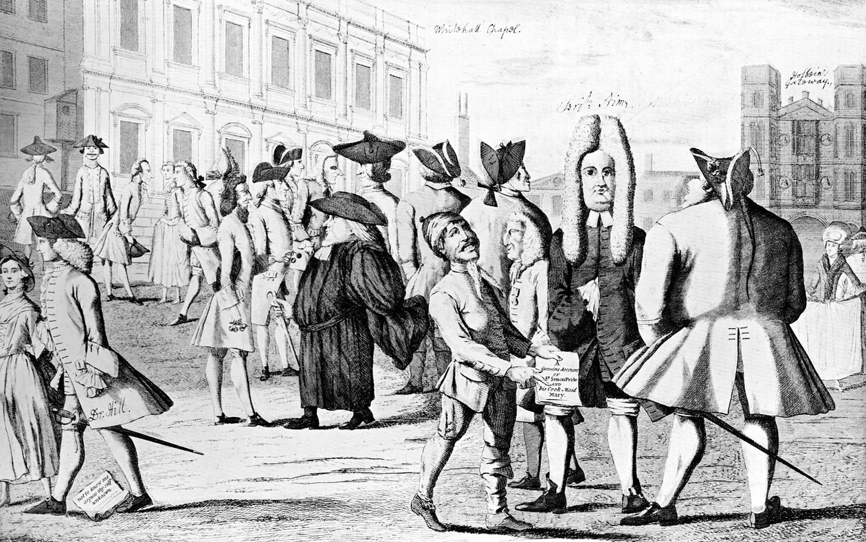 Lusus Naturae, of Carracturas van de huidige tijd, 1752 door John June