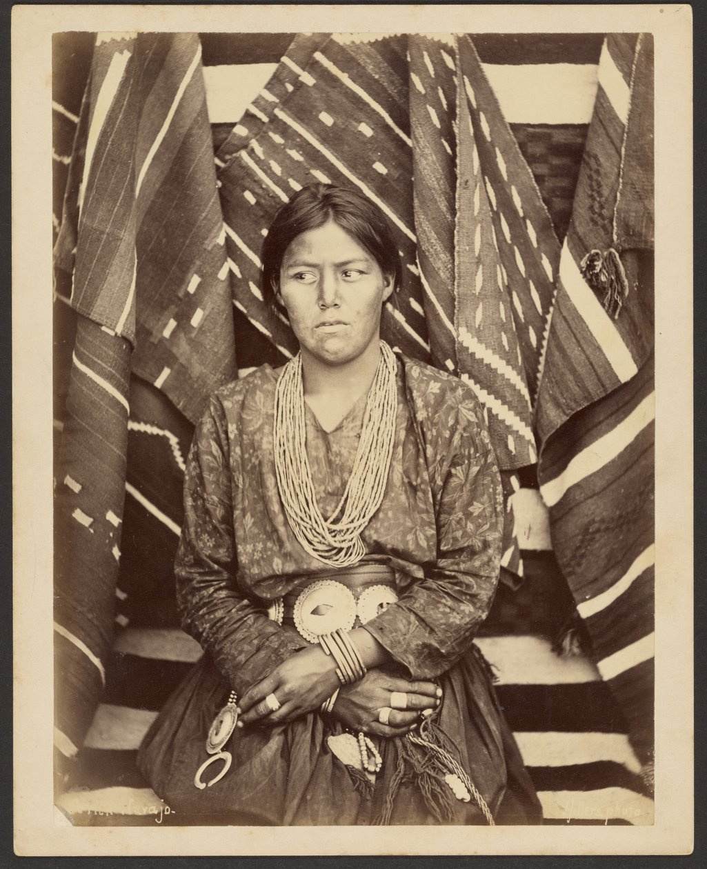 Een Navajo door John K. Hillers