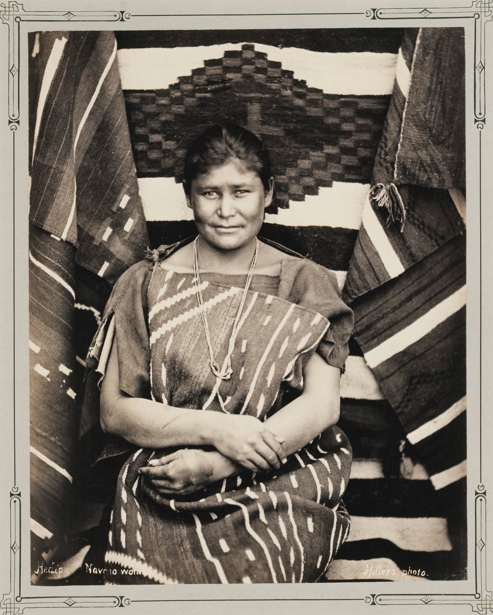 Hedipa, een Navajo-vrouw door John K. Hillers