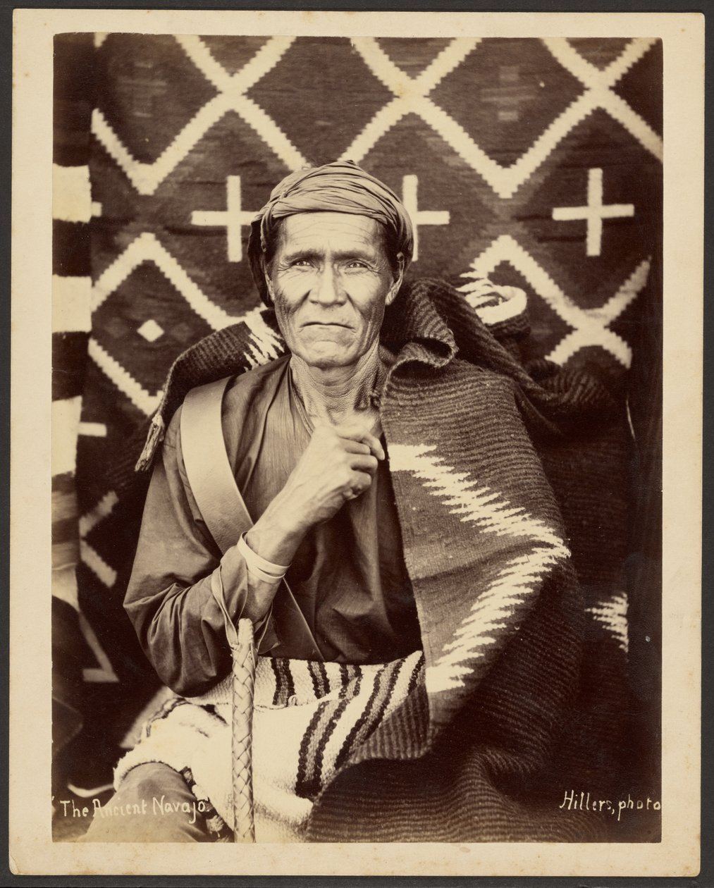 De oude Navajo door John K. Hillers