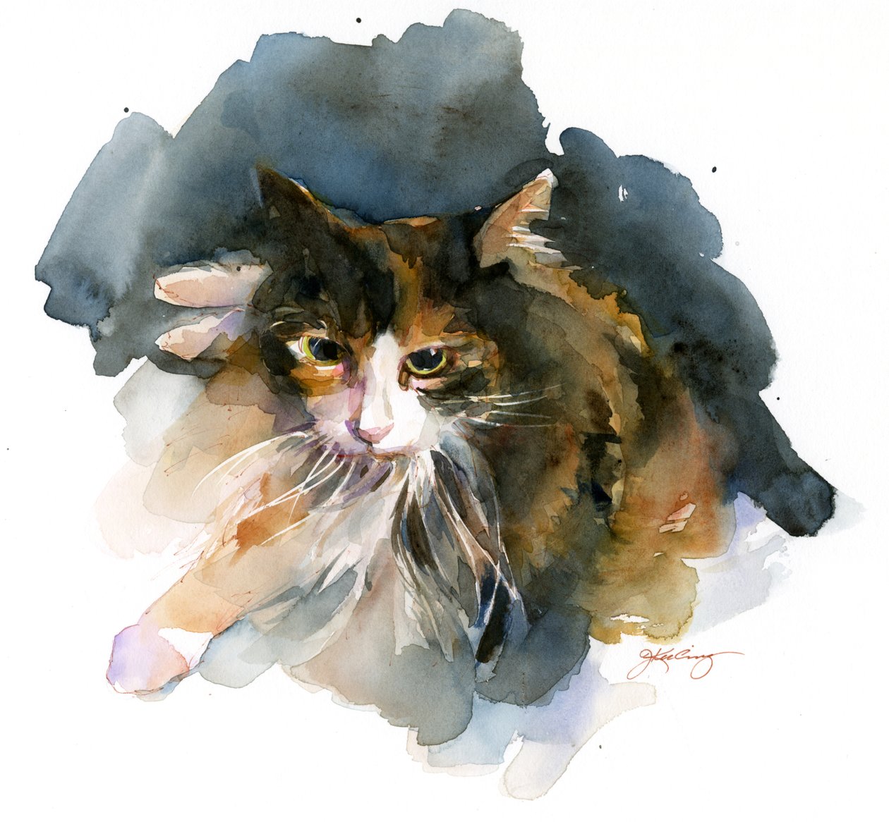 Calico Kat door John Keeling