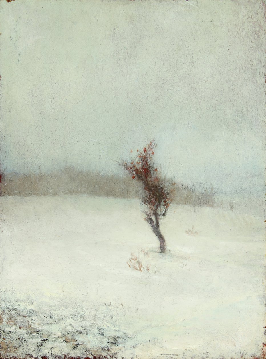 Sneeuwstorm 1865 door John La Farge or Lafarge