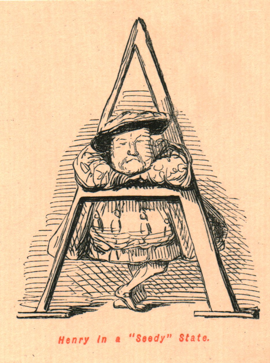 Henry in een armoedige staat, 1897 door John Leech