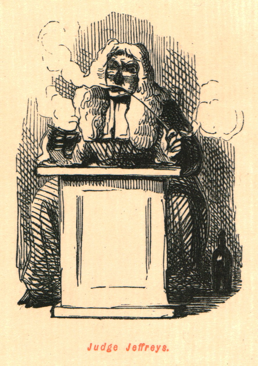 Rechter Jeffreys door John Leech