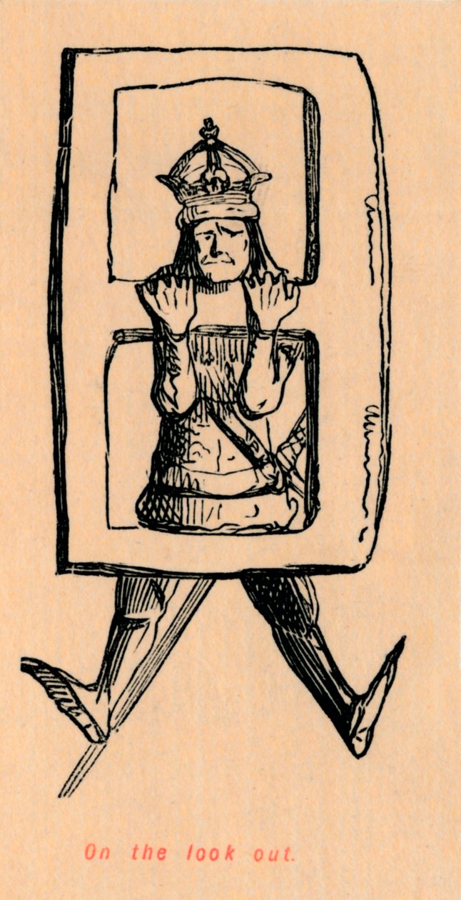 Op de uitkijk door John Leech