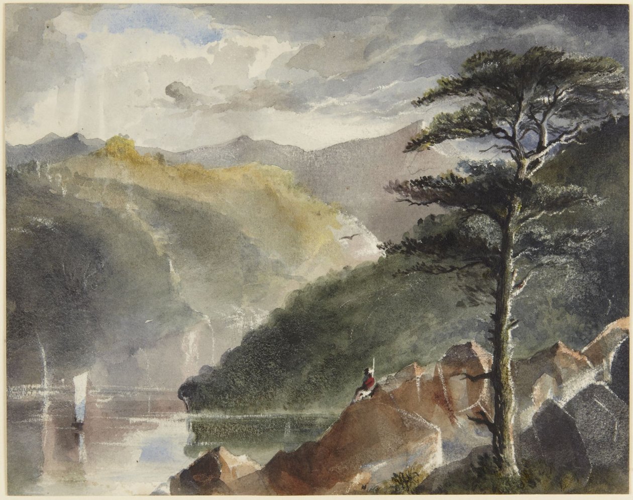 Landschap door John Linnell