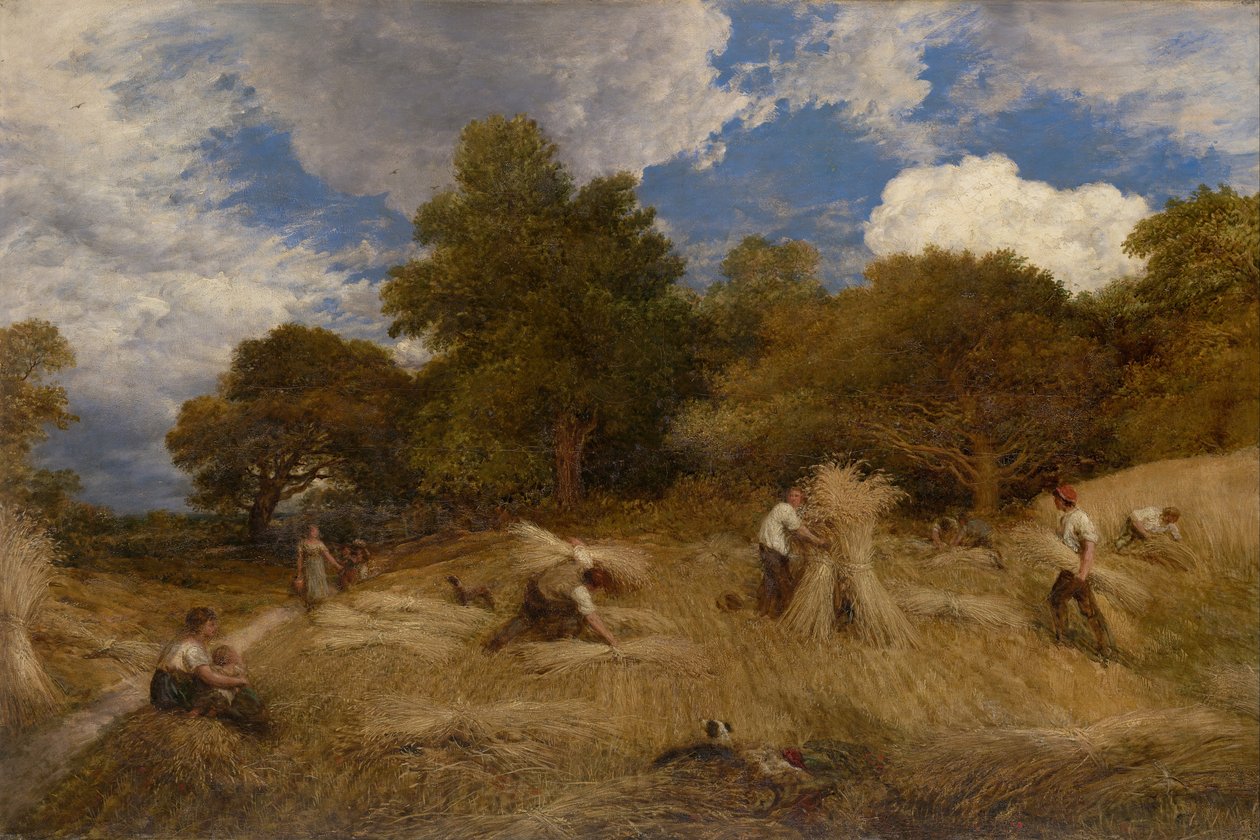 Tarwe door John Linnell