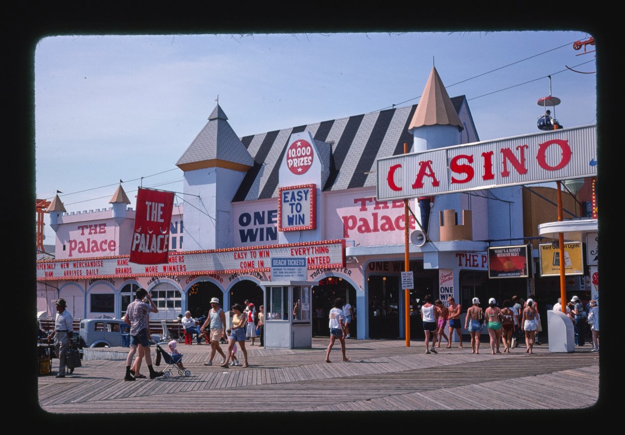 The Palace, Seaside Heights, New Jersey, Verenigde Staten door John Margolies