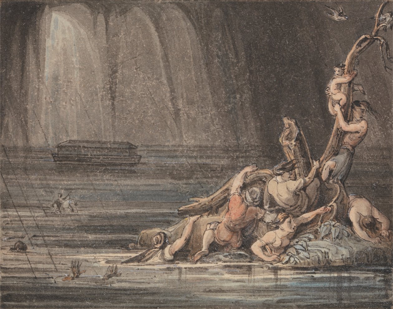 De Stijging van het Water door John Martin