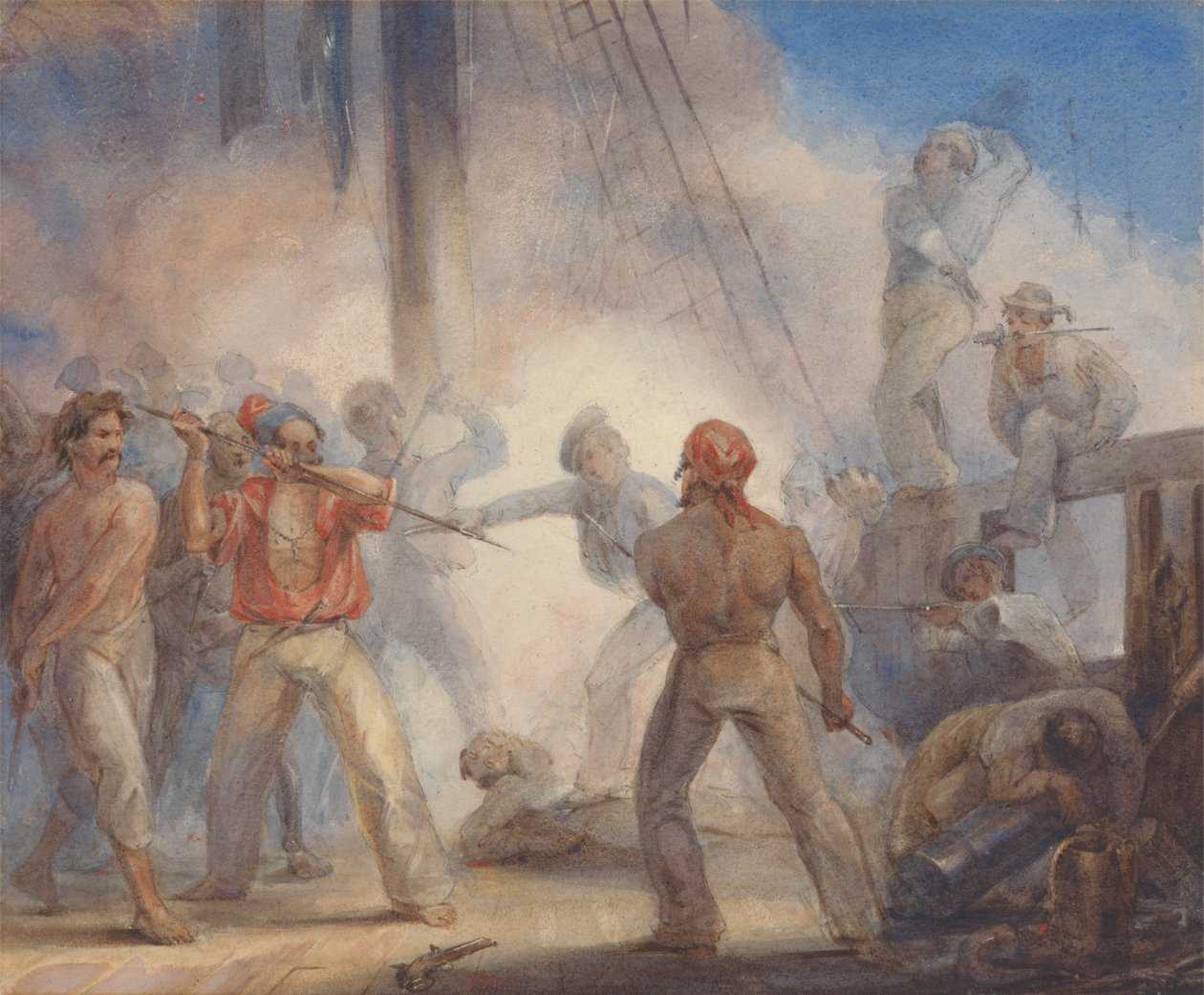 Piraten door John Massey Wright