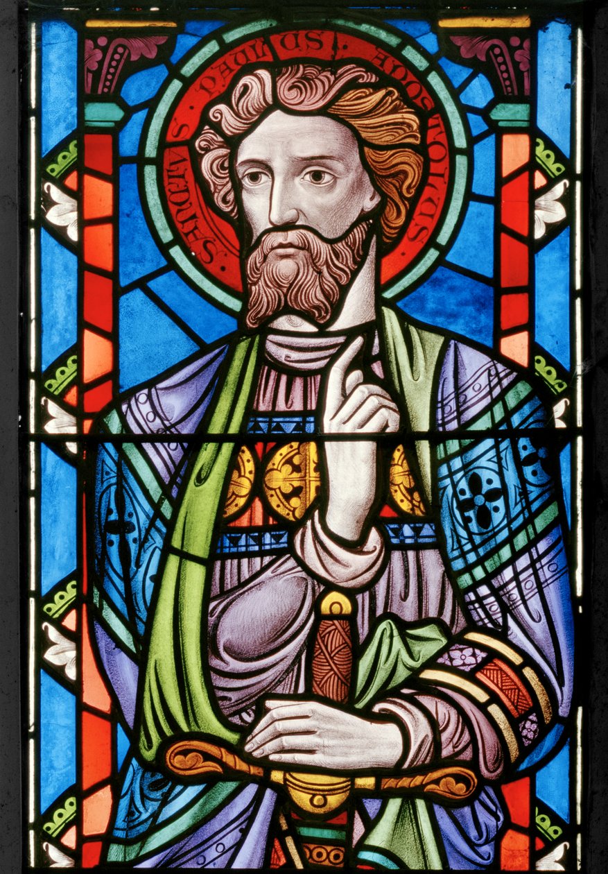 Sint-Paulus (detail) door John Millner Allen